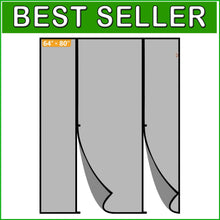 Load image into Gallery viewer, Reinforced Fiberglass Magnetic Screen - Double Door Design for Easy Access
