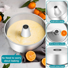 Load image into Gallery viewer, Premium Stainless Steel Cake Pan Set: 10-Inch Non-Toxic, Oven &amp; Dishwasher Safe
