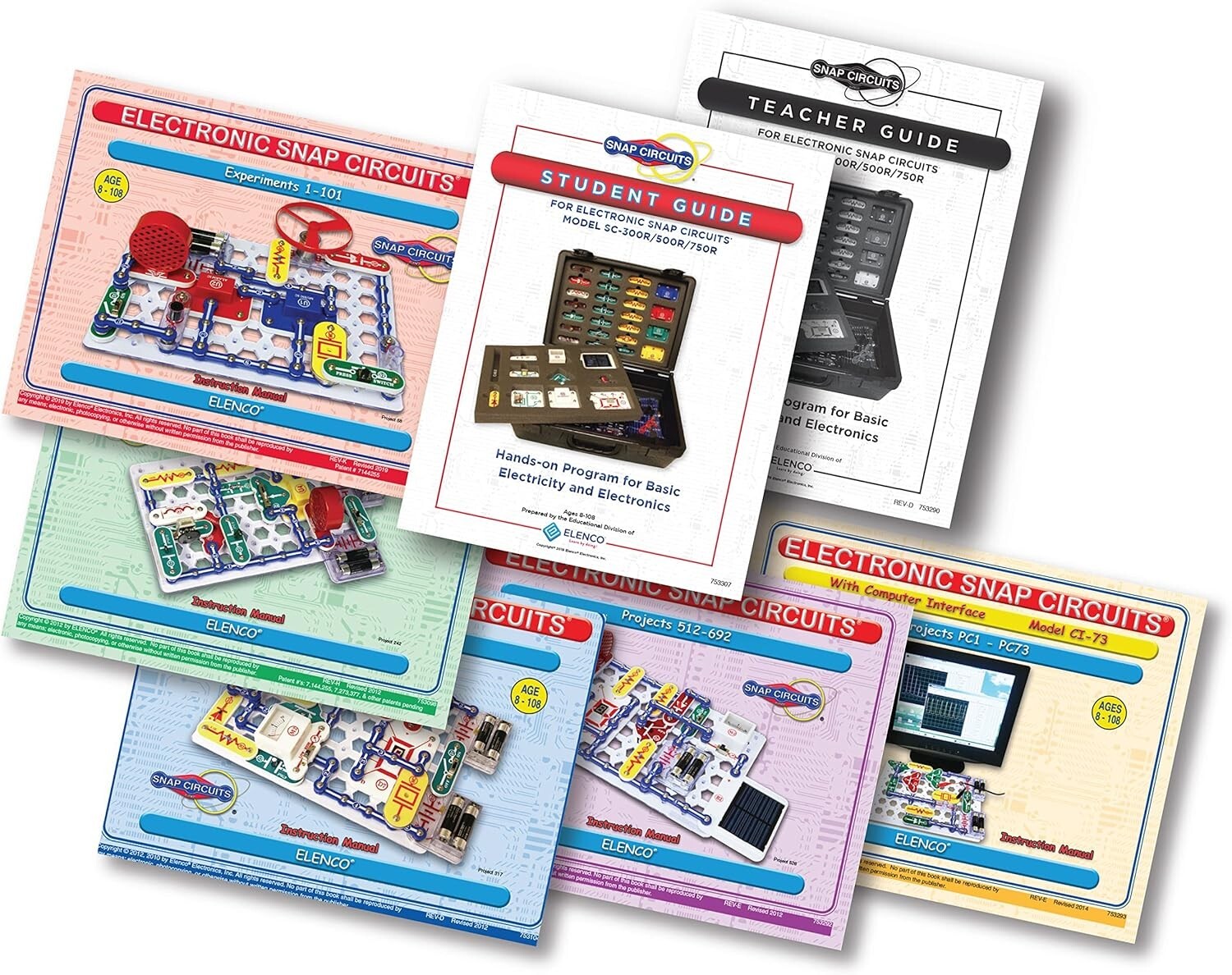 750+ Hands-On Electronic Projects Kit with Teacher Guide - Award Winning