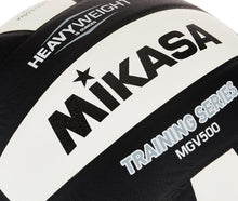 Load image into Gallery viewer, 9-Inch Black/White Official Size Volleyball – Ideal for Adult Training Sessions