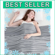 Load image into Gallery viewer, Japanese Cold Fiber Cooling Blanket - Twin/Full for Hot Sleepers, 60"x90"