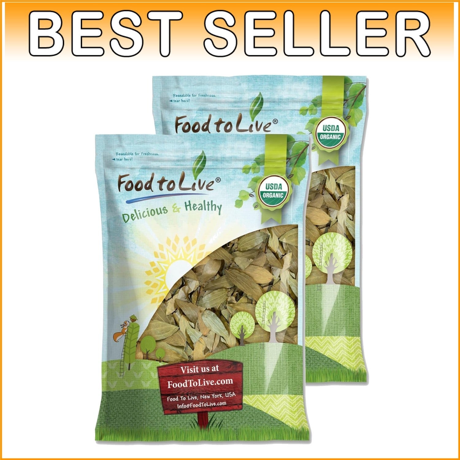 Kosher Organic Bay Leaves 1.5 lbs - Ideal for Flavorful Cooking and Seasoning