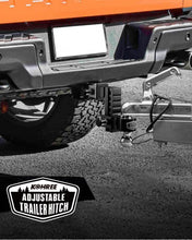 Load image into Gallery viewer, High-Strength 6" Adjustable Tow Hitch for RVs &amp; Trailers - Locking Pin Included