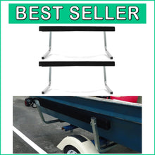 Load image into Gallery viewer, Marine Grade Boat Trailer Bunk Boards - Adjustable Galvanized Steel Rails Kit