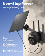 Load image into Gallery viewer, 4G LTE Solar-Powered Outdoor Camera with 2K Night Vision &amp; 360° PTZ Flexibility