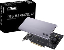Load image into Gallery viewer, Upgrade Your System with Hyper M.2 X16 Card V2 - Intel VROC &amp; AMD Compatible