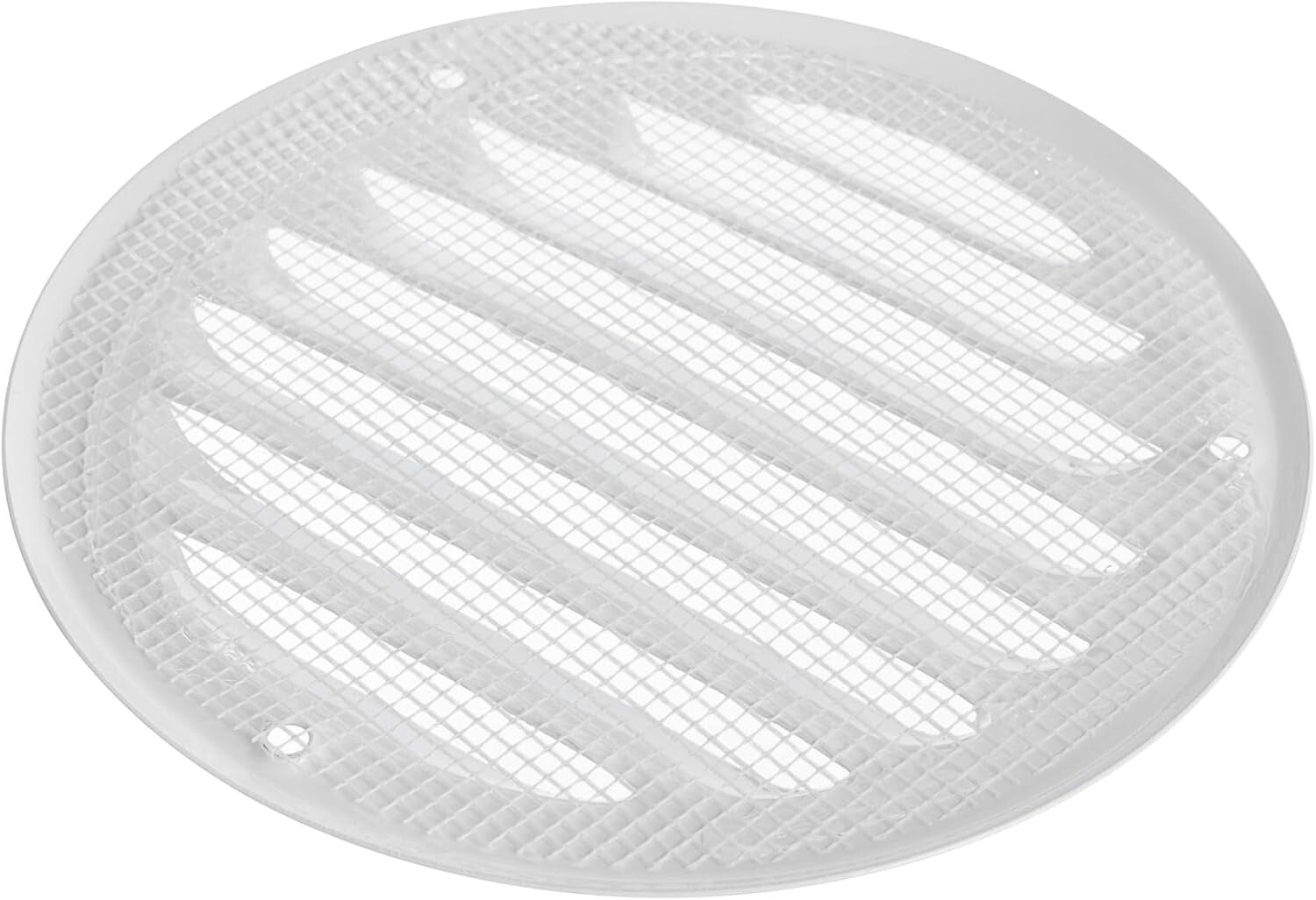 5-Pack 4" Metal Vent Covers with Built-In Screen Mesh for Easy Installation