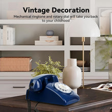 Load image into Gallery viewer, Nostalgic 1960s Rotary Phone with Adjustable Volume - Perfect Home Accessory
