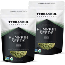 Load image into Gallery viewer, 4 Lbs USDA Certified Organic Pumpkin Seeds - Healthy, Vegan Snack Choice