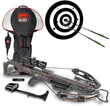 Load image into Gallery viewer, Lethal 405 FPS Crossbow Bundle with Case &amp; 100-Grain Broadheads - Ambidextrous