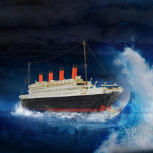 Load image into Gallery viewer, 1021-Piece Titanic Block Model Kit with Detailed Instructions - Gift-Ready!