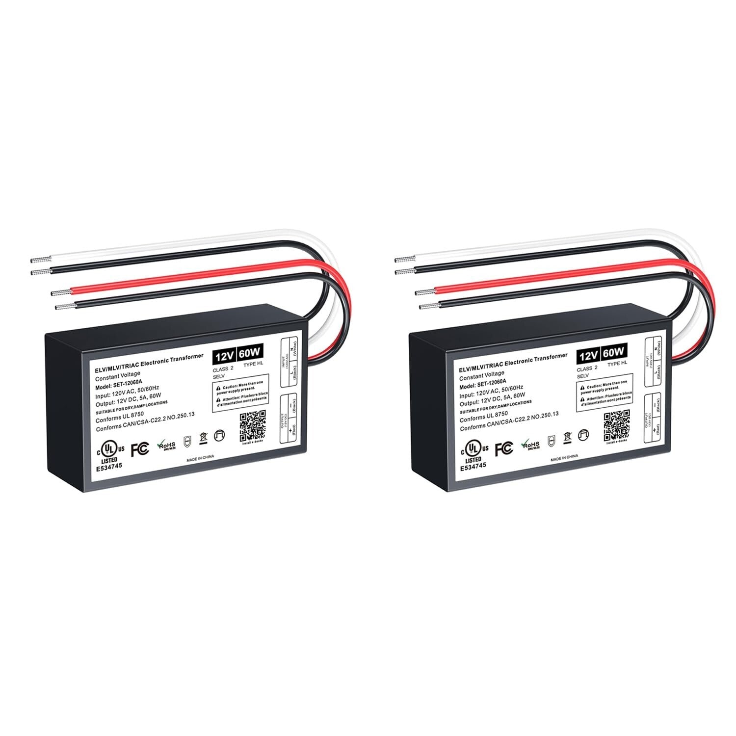 Durable 60W Dimmable LED Driver with Multi-Protection Features - Outdoor Ready