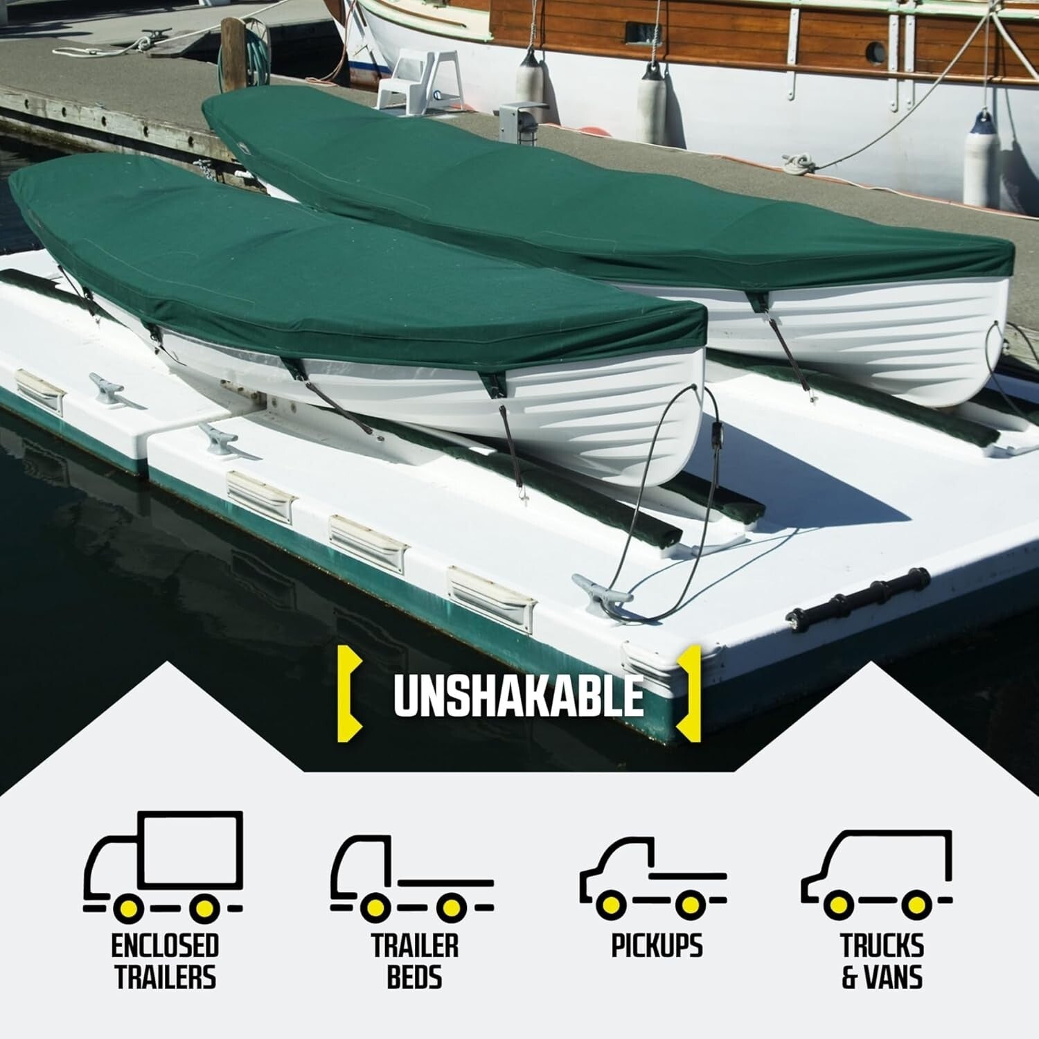 Heavy-Duty 31-Inch Tarp Straps - 50 Pack with Durable S-Hooks for Secure Tying