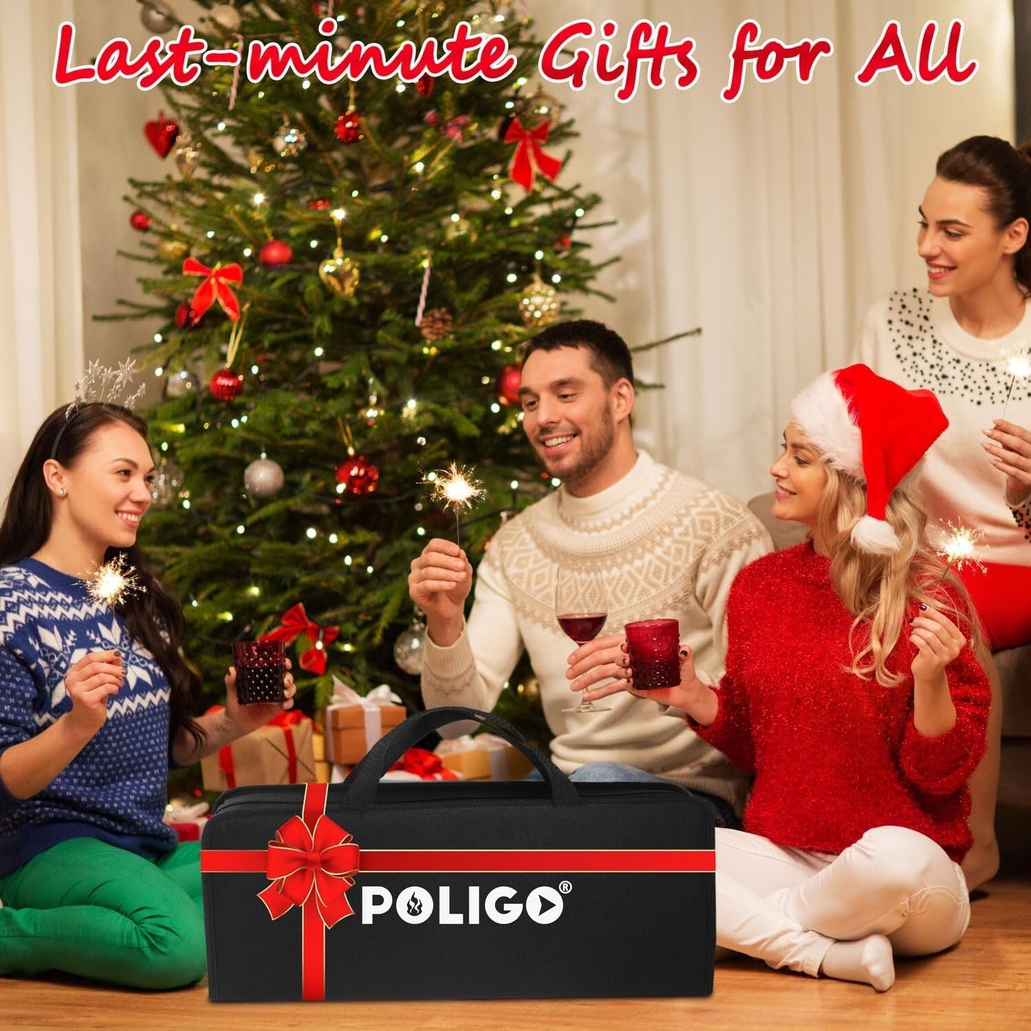 29-Piece Stainless Steel BBQ Tools Set with Storage Bag - Perfect Grilling Gifts