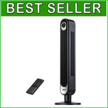 Load image into Gallery viewer, Whisper-Quiet 42'' Tower Fan with 6 Speeds &amp; Remote – Ideal for Bedroom Comfort