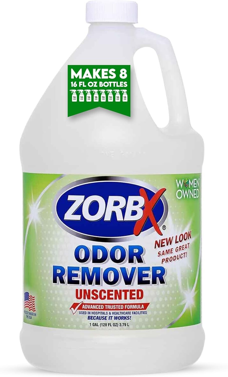 Unscented 128 Oz Advanced Odor Destroyer - Non-Toxic, Biodegradable Formula