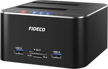 Load image into Gallery viewer, Elegant Aluminum USB 3.0 HDD Dock - Supports 18TB, Compatible with Windows/Mac