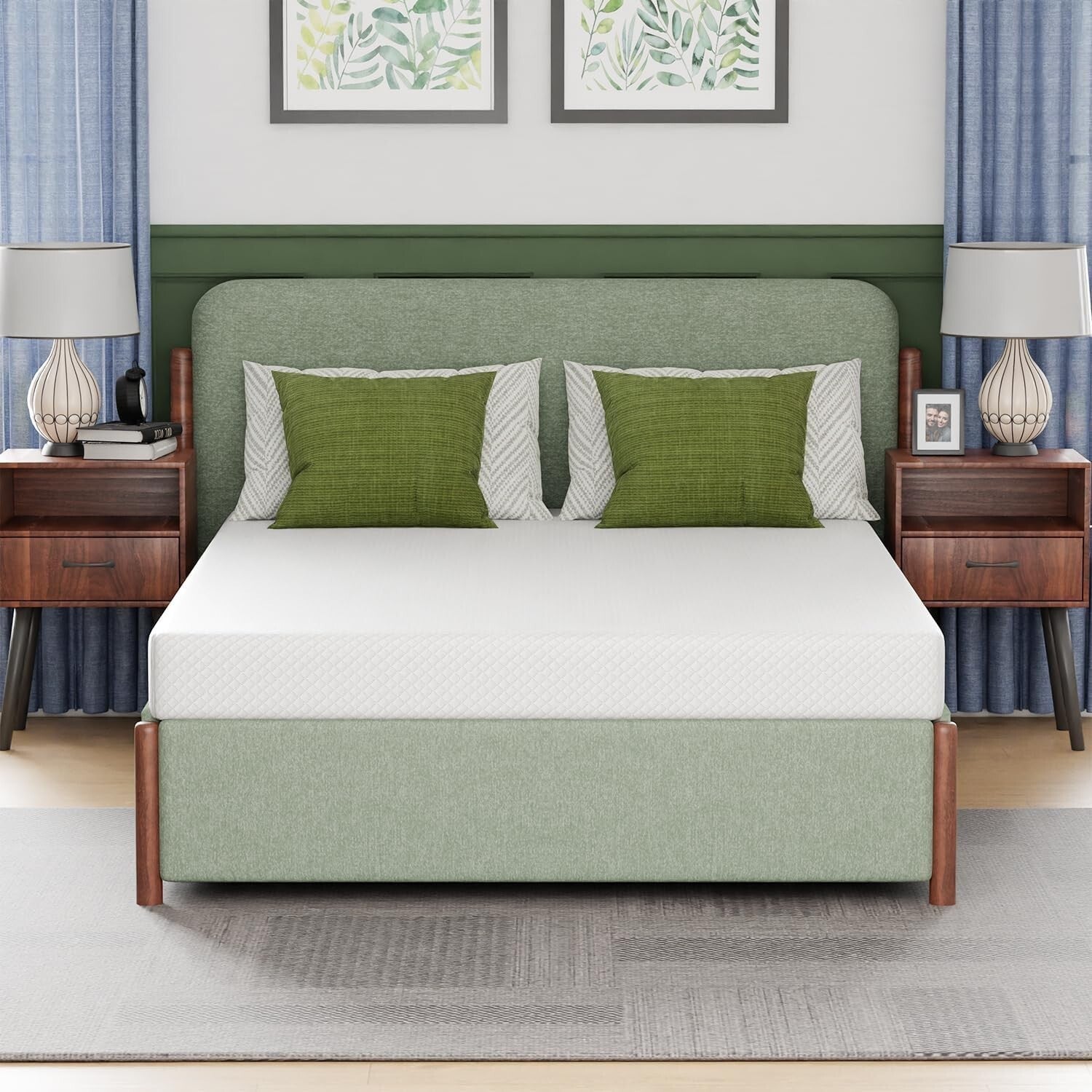 6-Inch CertiPUR Full Mattress with Gel Memory Foam for a Cool Sleep Experience