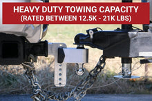 Load image into Gallery viewer, USA-Made Adjustable Trailer Hitch with Easy Turnover Tow Balls - 18,500 lbs