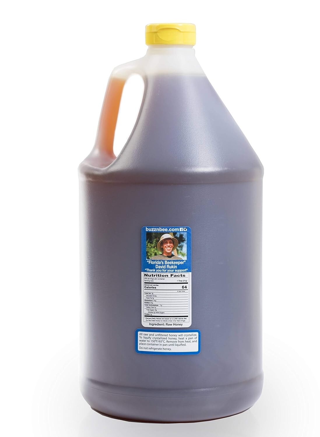 Authentic Florida Wildflower Honey - 12 lb Raw, Unpasteurized & Delicious