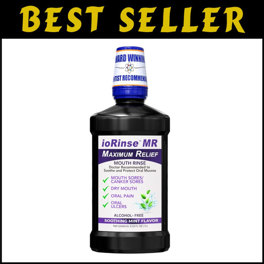 Patented Extra-Strength Oral Rinse for Maximum Relief of Mouth Irritation, 1L