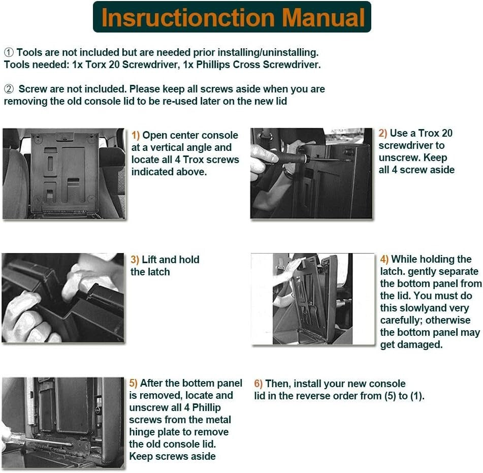Scratch-Resistant Armrest Cover for 2007-2013 Chevy Tahoes & Silverado Trucks