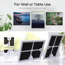 Load image into Gallery viewer, Versatile White 8.5x11 Picture Frame Set - Ideal for Certificates and Artwork