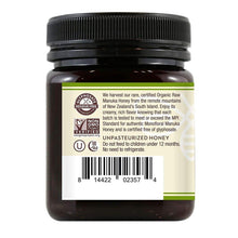 Load image into Gallery viewer, Glorious Raw Manuka Honey KFactor 16+ in BPA-Free Jar - 8.8 Oz Delicacy