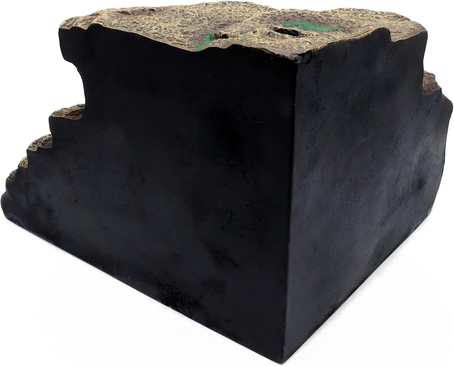 Natural Rock Appearance Extra Large Hideout for Bearded Dragons and Small Pets