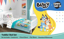 Load image into Gallery viewer, Bluey &amp; Friends 4-Piece Toddler Bedding Set – Soft Microfiber Dream Collection