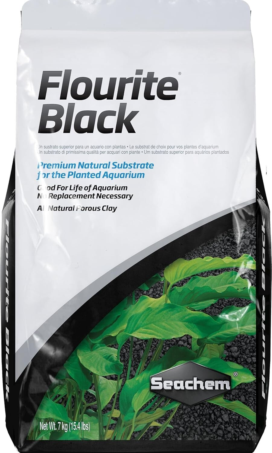 Stable Flourite Black Clay Gravel - Ideal Substrate for Thriving Aquatic Plants