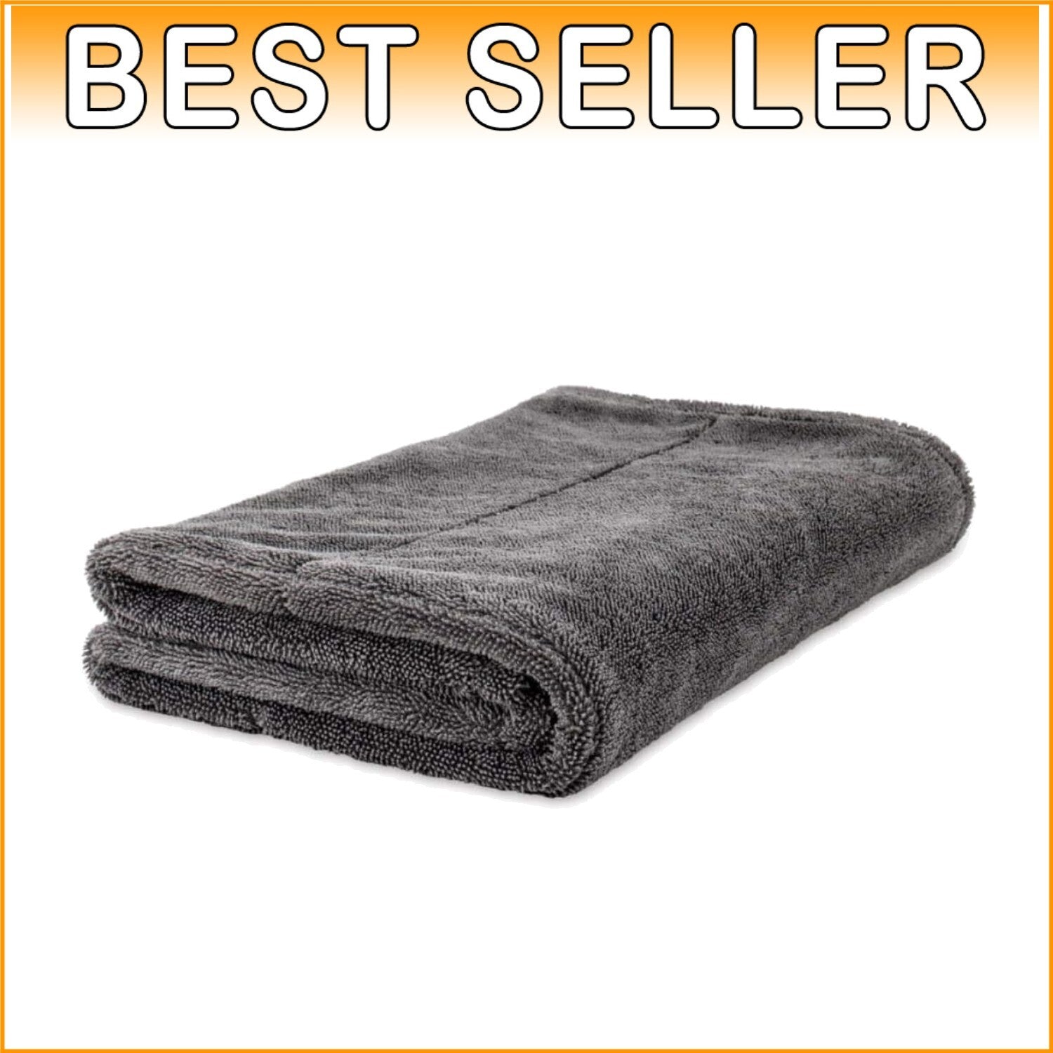 Extra-Large Edgeless Microfiber Drying Towel - Ideal for SUVs and RVs, 29" x 36"