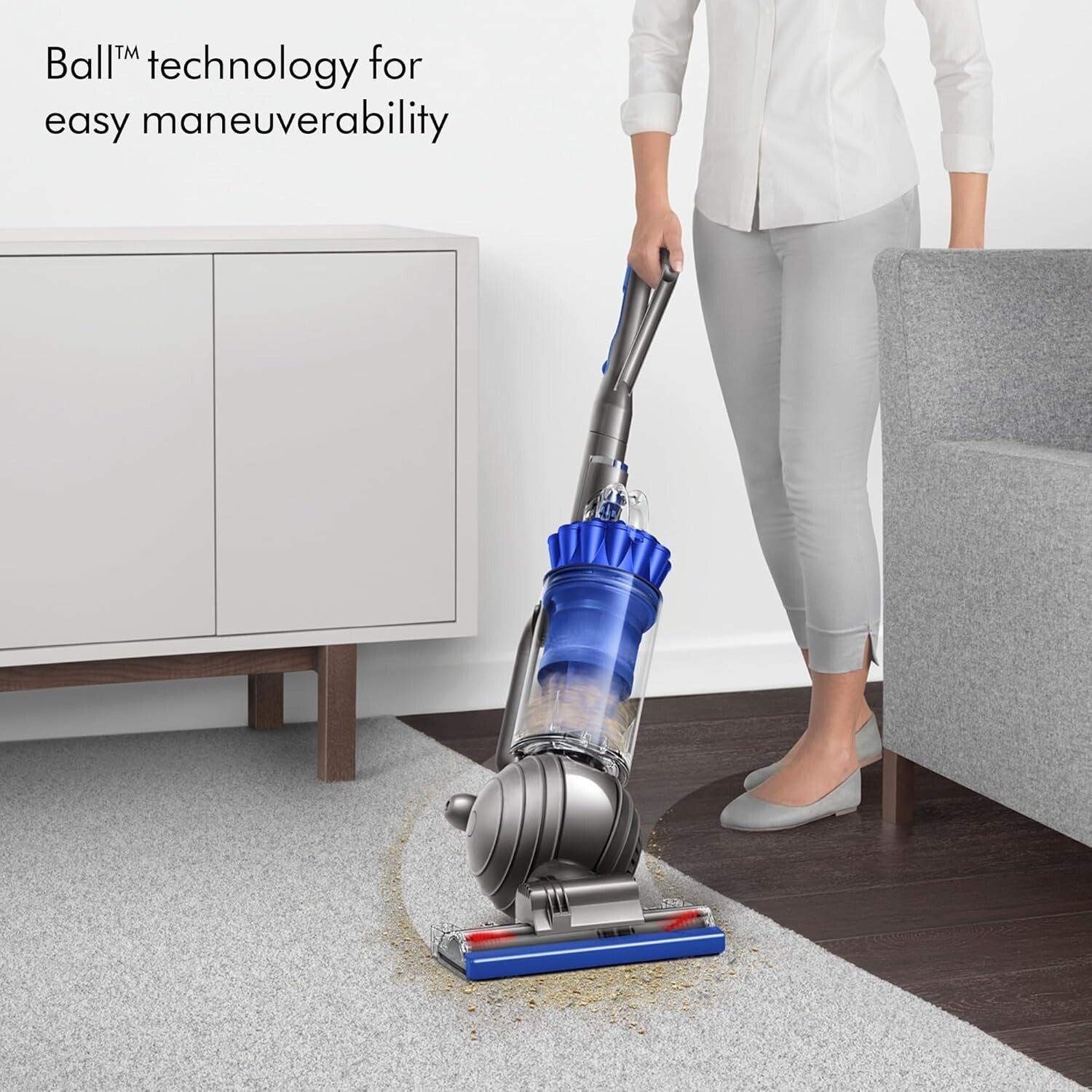 Dyson Ball Animal 2 Total Clean Vacuum - Bagless HEPA, Blue, Ultimate Pet Hai...