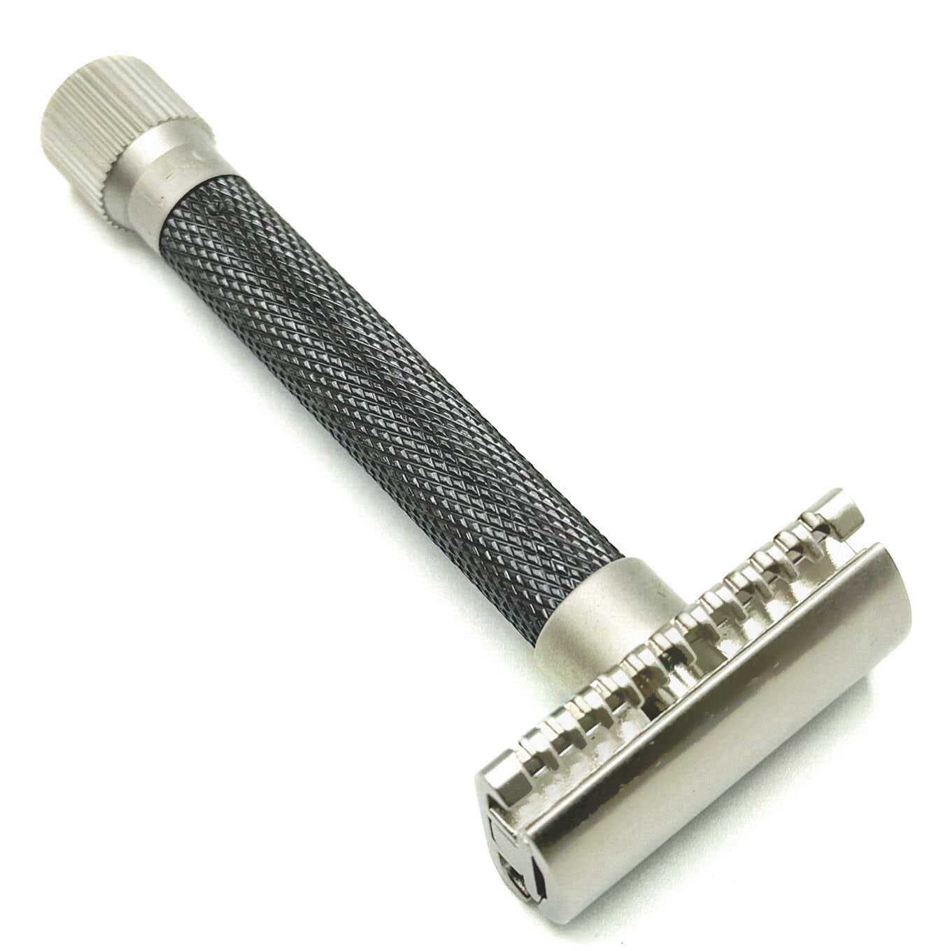 Customizable Shaving - Parker Variant Double Edge Safety Razor with Brass Handle
