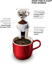 Load image into Gallery viewer, Portable K-Cup Coffee Maker with Strong Brew Button - Travel Mug Friendly Design