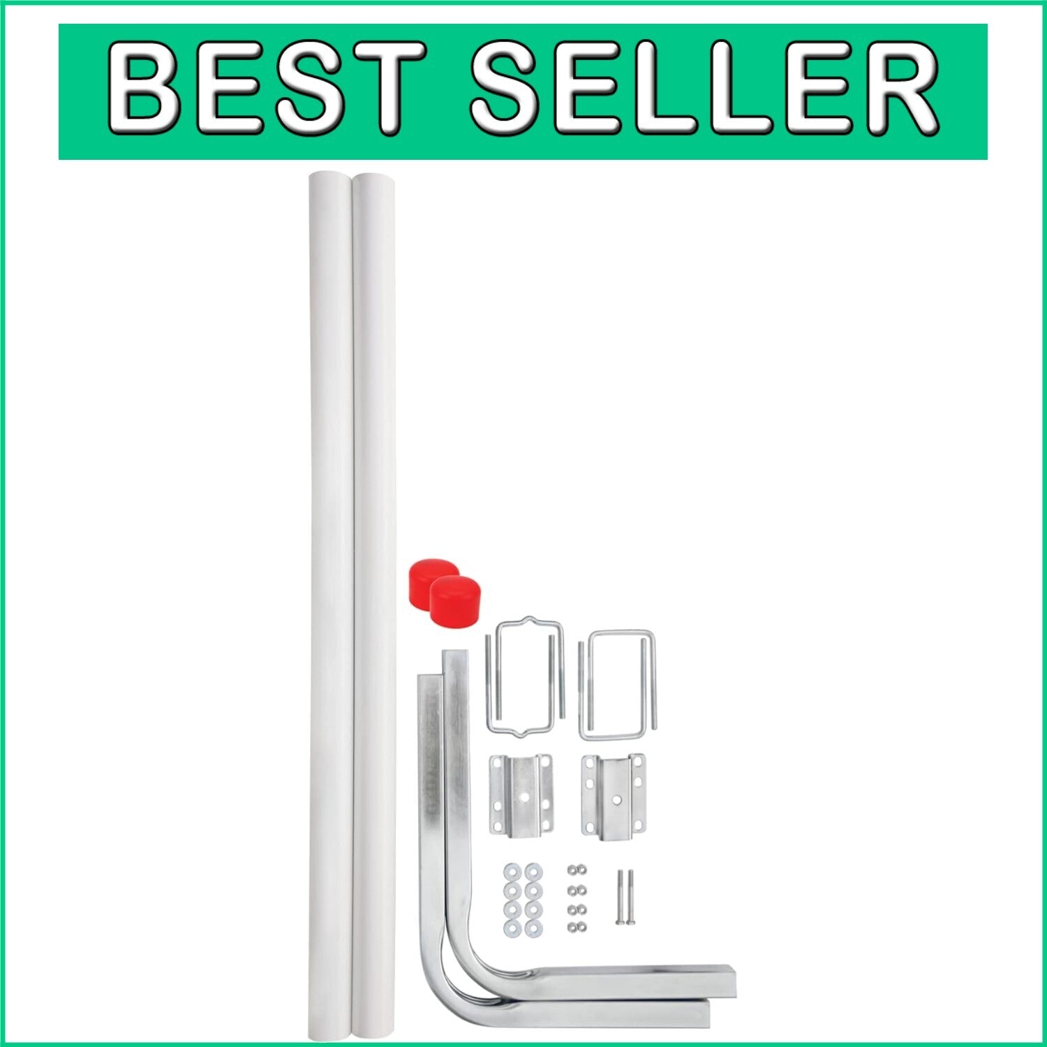 Durable SeaSense Guide Pole Kit - Trailers for Boats, Kayaks & Canoes Included