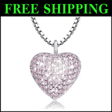 Load image into Gallery viewer, Elegant 925 Silver Heart Pendant with Ashes Storage – Thoughtful Gift for Women