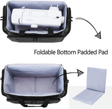 Load image into Gallery viewer, Black Sewing Machine Travel Case - Extra Protection with Multi-Storage Options