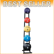 Load image into Gallery viewer, Versatile Medicine Ball Storage Rack - Multiple Styles &amp; Sizes for Fitness Gear