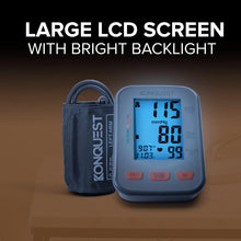Load image into Gallery viewer, Automatic Upper Arm Blood Pressure Monitor with Extra Large Cuff &amp; LCD Display