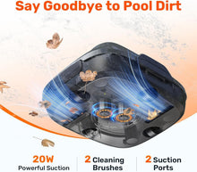 Load image into Gallery viewer, Automatic Cordless Pool Cleaner with Self-Parking - Ideal for Above-Ground Pools