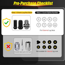 Load image into Gallery viewer, Heavy-Duty Chromoly Spline Lug Nut Socket Set for Effortless Removal