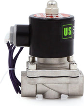 Load image into Gallery viewer, Compact 1/2" Stainless Steel 12V DC Solenoid Valve - Ideal for DIY Projects