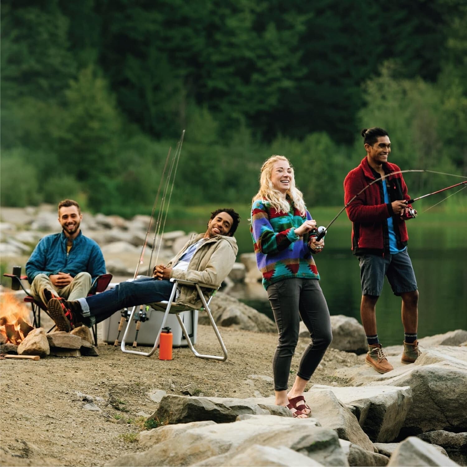 All-Metal Omega Pro Spincast Fishing Reel - Braid Ready with Quick-Change Spool