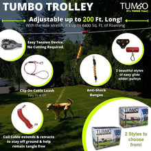 Load image into Gallery viewer, Durable 150ft Aerial Dog Trolley System - Ideal for Small and Large Breeds