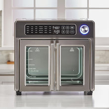 Load image into Gallery viewer, 26 QT Stainless Steel Air Fryer &amp; Multi-Cooker with Touchscreen Controls