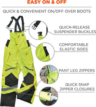 Load image into Gallery viewer, Thermal Insulated Bib Overalls - High Visibility &amp; Weather-Resistant Protection