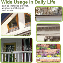 Load image into Gallery viewer, Versatile Bird Spike Strips - 200ft 185 Pack for Humane, Effective Bird Control