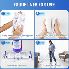 Load image into Gallery viewer, Advanced 40 Count Disposable Power Mop Pads - Thicker for Effective Cleaning
