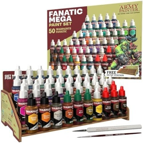 Ultimate Warpaints Fanatic Mega Combo: Acrylic Paint Set with Brushes & Extras